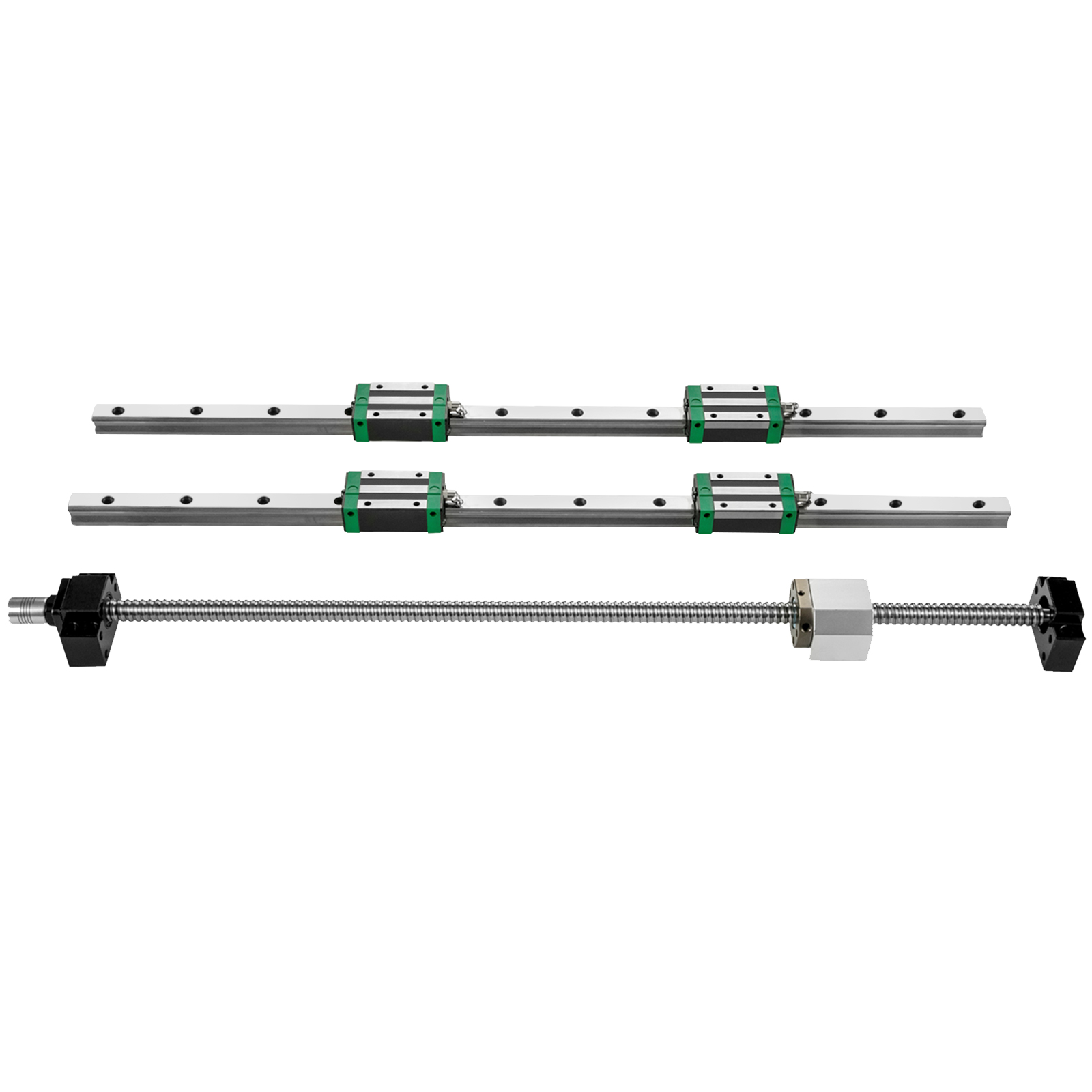 Guida lineare, 2 pezzi di guid - Hgr20 Linear Guide Rail Ballscrew Set recensione e prezzo